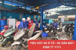 Thành Hưng cung cấp dịch vụ tiêu hủy xe ô tô xe gắn máy chuyên nghiệp