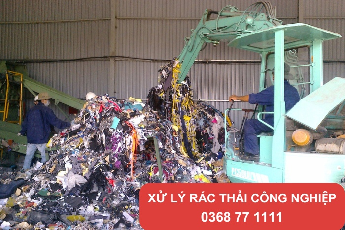 Rác thải công nghiệp phát sinh trong quá trình sản xuất
