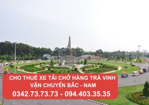 Cho thuê xe tải chở hàng Trà Vinh