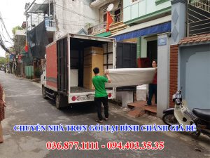 Dịch vụ chuyển nhà trọn gói xã Bình Chánh