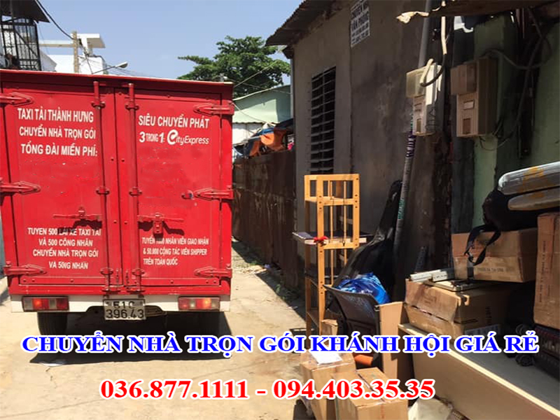 Dịch vụ chuyển nhà trọn gói phường Khánh Hội giá rẻ