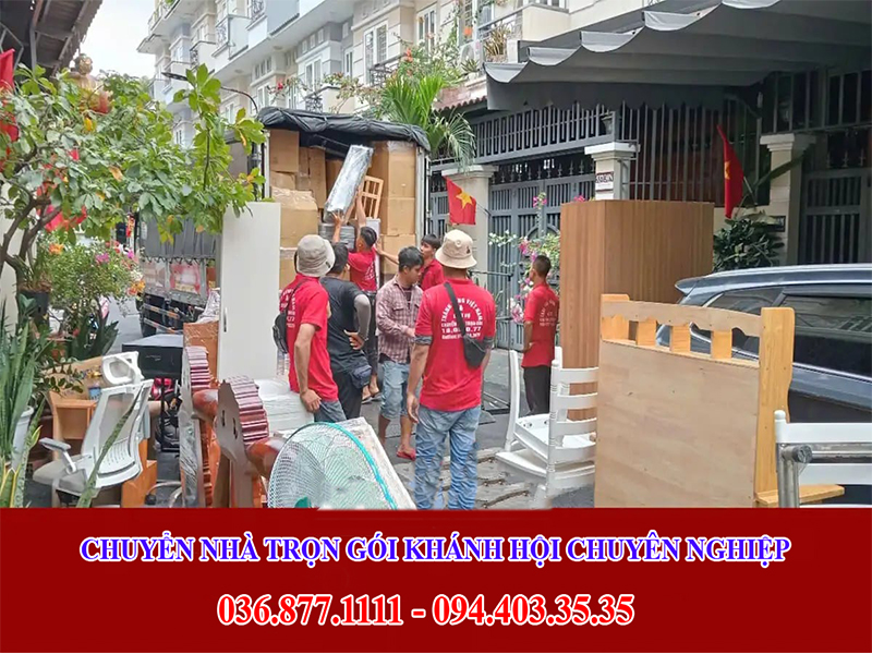 Dịch vụ chuyển nhà trọn gói phường Khánh Hội
