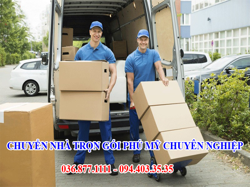 Dịch vụ chuyển nhà trọn gói phường Phú Mỹ chuyên nghiệp