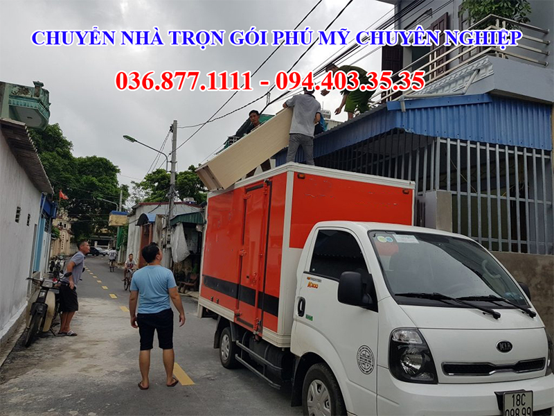 Dịch vụ chuyển nhà trọn gói phường Phú Mỹ