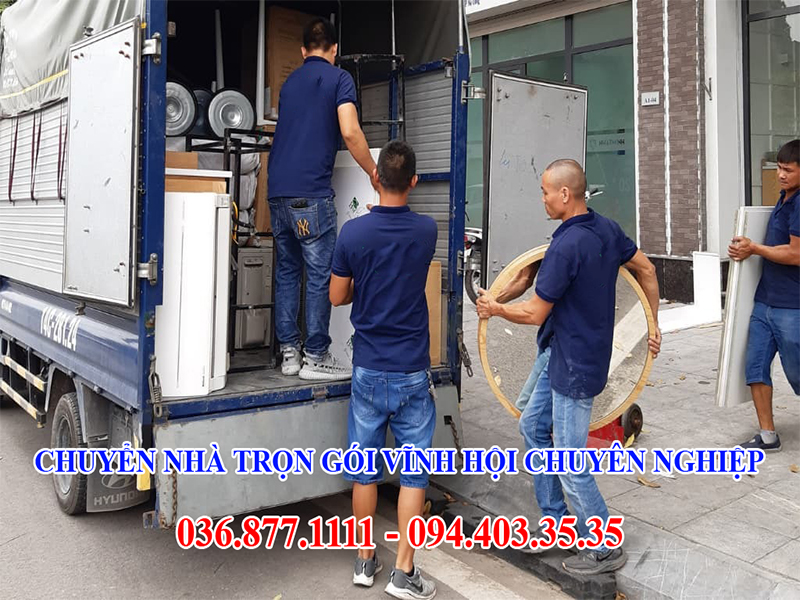 Dịch vụ chuyển nhà trọn gói phường Vĩnh Hội