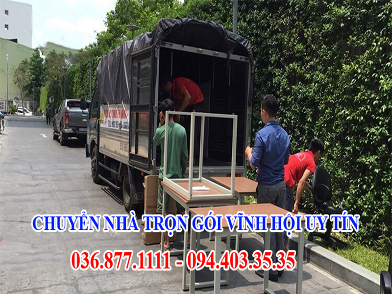 Dịch vụ chuyển nhà trọn gói phường Vĩnh Hội giá rẻ