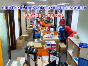 Dịch vụ chuyển nhà trọn gói Quận 12
