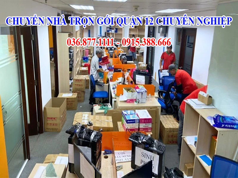 Dịch vụ chuyển nhà trọn gói Quận 12 Dịch vụ chuyển nhà trọn gói Quận 12