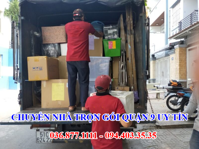 Dịch vụ chuyển nhà trọn gói Quận 9 giá rẻ