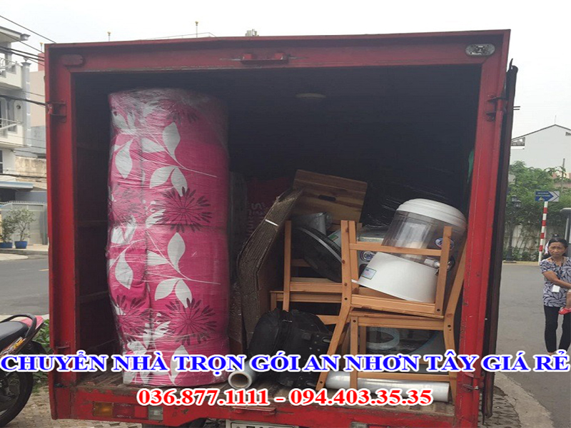 Dịch vụ chuyển nhà trọn gói xã An Nhơn Tây