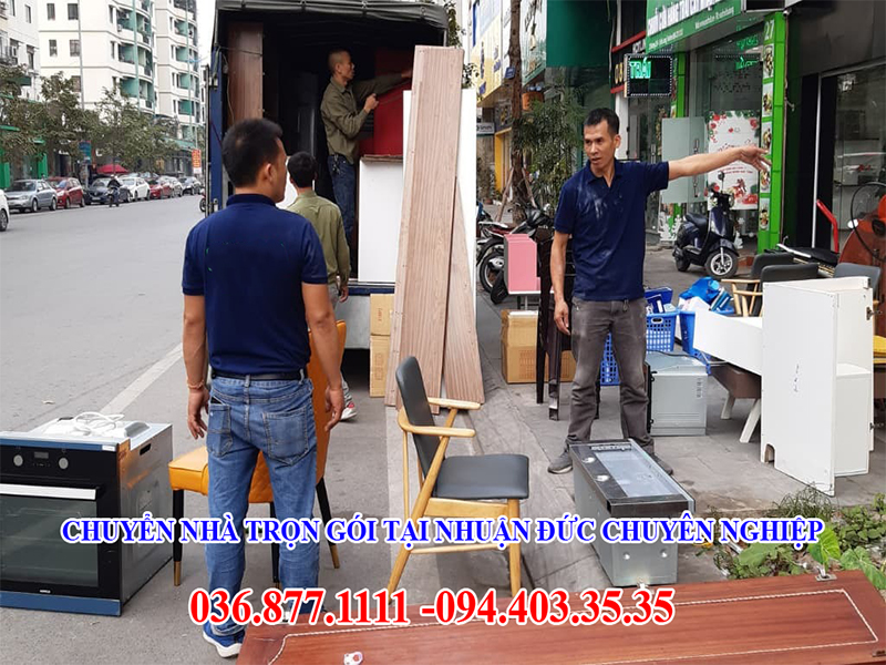 Dịch vụ chuyển nhà trọn gói xã nhuận đức giá rẻ