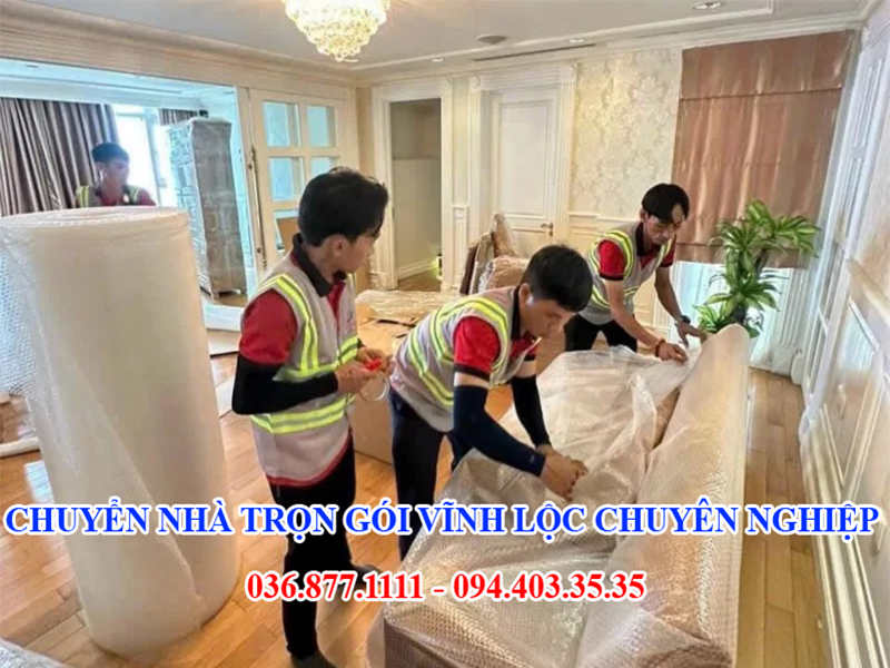 Dịch vụ chuyển nhà trọn gói xã Vĩnh Lộc chuyên nghiệp